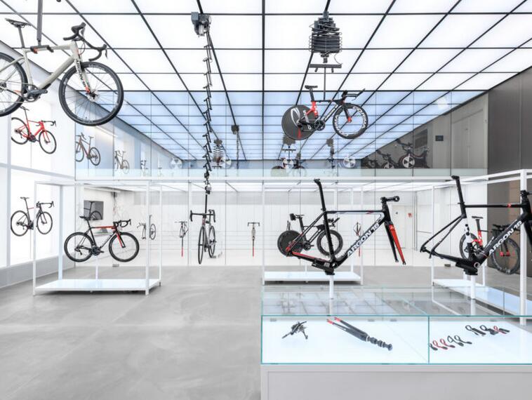 高端自行车展厅设计案例
