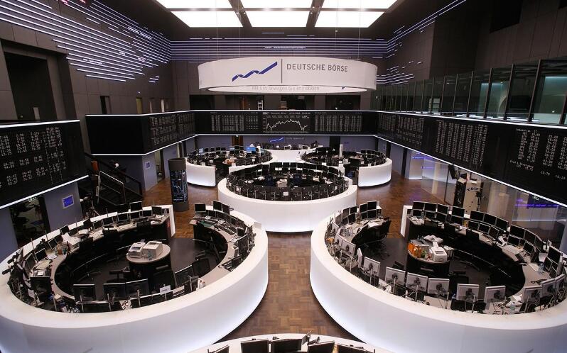 金融企业展厅设计搭建案例—德意志交易所